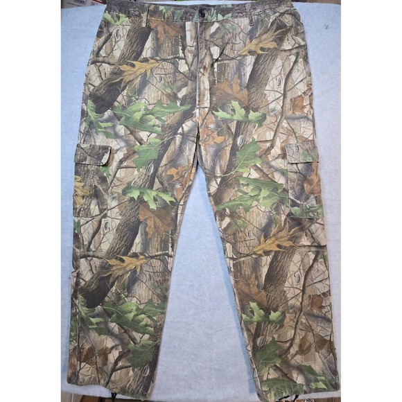 Vintage Liberty Mens Camo‎ Pants XXL Realtree Cargo Hunting Streetwear 90s - Picture 1 of 8